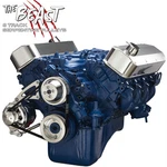 Big Block Ford Serpentine Pulley Conversion Kit Alternator Only 429 460 Bbf. Fixed Price $345.00.