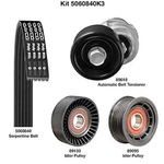 Dayco 5060840K3 Serpentine Belt Drive Component Kit Main. Fixed Price $177.99.