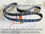 Oem 6PK1901 V-ribbed Belt Kia Sorento Sedona Carnival K900 Quoris #252123C322. Fixed Price $41.99.