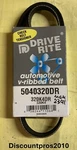 Dayco 5040320DR Serpentine Belt Suzuki Honda Pontiac Acura Toyota 1984-2011. Fixed Price $18.00.