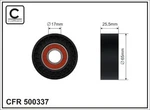 Caffaro 500337 Tensioner Pulley, V-ribbed Belt For Bmw, Mini. Fixed Price $10.45.