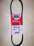 Bando Rib-ace Serpentine Belt 4PK695 Made The Usa. Fixed Price $7.95.