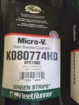 New Gates K080774HD Green Stripe Heavy Duty Serpentine Belt 1-3/32" X 77-3/4". Fixed Price $42.00.