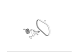 Genuine Mercedes-benz V-ribbed Belt 003-993-75-96. Fixed Price $59.15.