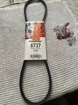 Gates Powerated Belt 6737. Fixed Price $12.14.
