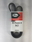 Gates Hi-power Ii V-belt 1/2 Inch X 45 A43. Fixed Price $17.95.