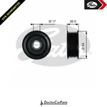 Alternator Belt Idler Pulley For Mercedes G-wagon 463 98- 15 G500 5.0 113.962. Fixed Price $32.36.