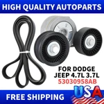 6PK2240 Serpentine Belt Tensioner For Dodge Ram 1500 Dakota Durango Slt Sxt 4.7L. Fixed Price $38.19.