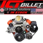 Low Mount Alternator, Power Steering Pump Brackets Compatible With Ls Corvett.... Fixed Price $246.99.