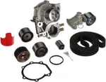 Engine Timing Belt Kit With Water Pump Gates TCKWP328. Fixed Price $364.71.