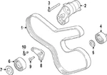 Bmw 11288604266 Genuine Oem Belt Tensioner. Fixed Price $150.08.