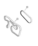 Genuine Mopar Accessory Drive Belt 68012430AB. Fixed Price $53.44.