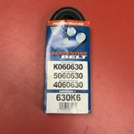 Armor Mark 630K6 5060630 Serpentine Belt Hyundai, Freightliner, Chrysler. Fixed Price $12.99.