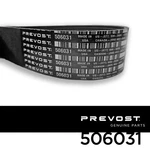 Prevost 506031 Water Pump Fan Serpentine Belt Factory Oem. Fixed Price $24.50.