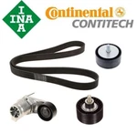 Ina Tensioner + 2X Idler Pulley Kit & Alternator Belt For Bmw With Dynamic Drive. Fixed Price $168.40.