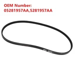 For 2019-2024 Dodge Ram 1500 Engine Water Pump Serpentine Drive Belt 5281957AA. Fixed Price $18.99.