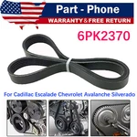 Epdm Serpentine Belt 6PK2370 For Cadillac Escalade Chevrolet Avalanche Silverado. Fixed Price $13.59.
