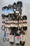Lot Of 51 V-belts Various Sizes By Gates, Browning, Dayton Dayco Nos Drive. Fixed Price $110.00.
