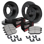 R1 Concepts WHVH2-54022 4-WHEEL Set Brake Disc And Pad Kits Front & Rear. Fixed Price $672.90.