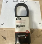 Serpentine Belt-premium Oe Micro-v Gates K060529 21MM X 1360MM. Fixed Price $12.15.