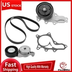 Water Pump And Serpentine Belt Tensioner Assembly For 2009-2018 Toyota RAV4 2.5L. Fixed Price $65.99.