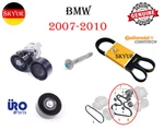 Engine Drive Belt, Tensioner Assembly,idler Pulley & Bolt For 07-10 Bmw X5. Fixed Price $458.33.