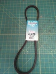 Dayco 4L420 V-belt Fhp 1/2" X 42" Made In Usa. Fixed Price $10.00.