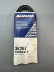 Serpentine Belt Acdelco Professional/gold 3K267 88932479. Fixed Price $27.00.