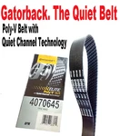 New Serpentine Poly-v The Quiet Belt Gatorback Continental Elite 4070645. Fixed Price $79.99.