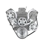 Chevy Bbc 454 Polished Aluminum Serpentine Engine Pulley & Short Water Pump Kit. Fixed Price $614.74.