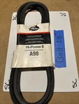 Gates A98 Hi-power Ii Classical Section Wrapped V-belt For Automotive Equipment. Fixed Price $18.00.