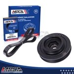 Harmonic Balancer & Serpentine Belt Kit For 2001-2005 Honda Civic 1.7L 594-192. Fixed Price $47.70.
