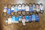 Main Drive V-belt Browning Optibelt Pix Dayco Jason Gates Lot *21* Belts. Fixed Price $6.95.