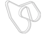 Genuine Gm Serpentine Belt 12569435. Fixed Price $19.77.