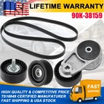 Drive Serpentine Belt Tensioner Idler Pulley Kit For Chrysler Dodge Ram Jeep 3.6. Fixed Price $59.99.