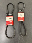Qty. 2) Gates Xl 7395 Belts Nos. Fixed Price $19.75.