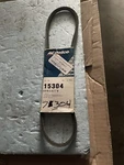 Acdelco,cogged V-BELT,5/16 X 30-3/4 ;p/n 15304/88934279.. Fixed Price $10.00.