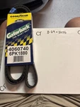 (1) Goodyear Drive Belt Audi A4 A6 Quattro Volkswagen Passat 1996-2001 4060740. Fixed Price $22.50.