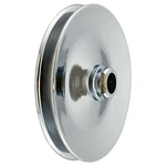 Chevy Gm Power Steering Pulley, 1 Groove, Press-on Chrome 3/4" .750 Shaft. Fixed Price $39.99.