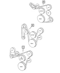 Genuine Mopar Accessory Drive Belt 53010234AB. Fixed Price $34.36.