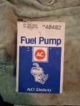 Nos Ac Delco Fuel Pump 40482 40659 6417338 1968-1969 Corvette 427 390HP. Fixed Price $1299.99.