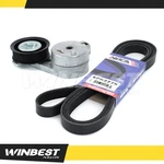 Fit 06-11 Impala Malibu Pontiac G6 Vue Relay Aura Serpentine Belt Component Kit. Fixed Price $34.99.