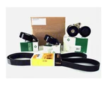 Serpentine Belt W/tensioner Kit +2 Deflection Idler Pulley Oem For Bmw 535I. Fixed Price $179.09.