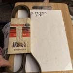 Nos Oem Motorcraft JK5-552 E1SZ-8620-A Pacesetter V-belt. Fixed Price $13.66.