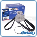125-5950 Water Pump W/ Belt 05-06 Ford Mustang 4.6L V8 Engine Sohc Dohc. Fixed Price $52.62.