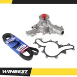 Fit 2005-2010 Ford Mustang Base 4.0L Water Pump W/ Ac Serpentine Belt 6PK2225. Fixed Price $54.50.
