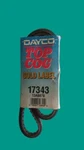 17343 13A0870 Dayco Serpentine Belt Poly Top Cog Gold Label. Fixed Price $11.25.