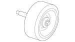 Genuine Ford Serpentine Idler Pulley 98BZ-8678-AC. Fixed Price $22.52.