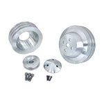March Performance V-belt Pulley Kit 2-GROOVE High Water Flow Ratio Polished 3.... Fixed Price $305.99.