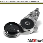 Belt Tensioner Assy W/ Pulley For Volkswagen Passat Audi A4 L4 1.8L 058903133B. Fixed Price $29.99.